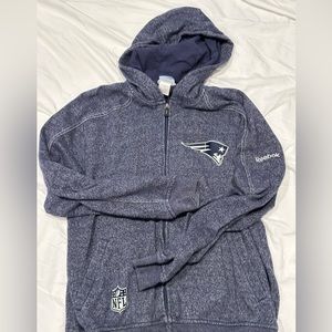 NFL Reebok New England Patriots Zip Up